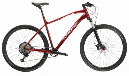 Bicicleta KROSS LEVEL 6.0 29" Ruby-Silver-Red Glossy 23