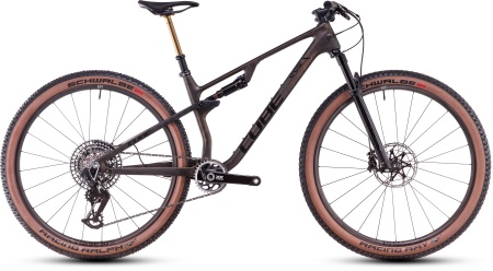 Bicicleta MTB Full Suspension CUBE AMS ZERO99 C:68X SLT 29 liquidlava´n´black