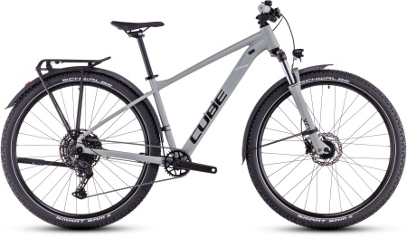 Bicicleta MTB Hardtail CUBE Aim SLX Allroad lunar´n´frozengrape
