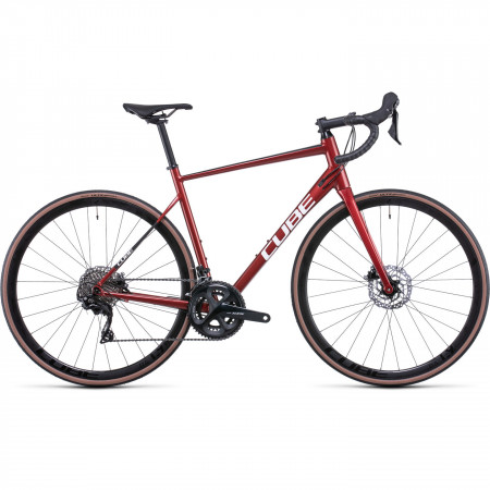 Bicicleta Sosea-Ciclocross CUBE ATTAIN SL Red White
