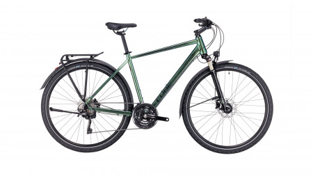 Bicicleta Trekking-Oras CUBE NATURE EXC ALLROAD Verde Black