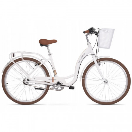 Bicicleta Trekking-Oras Le Grand Lille 3 D 26" White Beige
