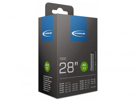 CAMERA SCHWALBE AV17 (28-47X622-635) SCHRADER 40 MM 700 x 28-47c