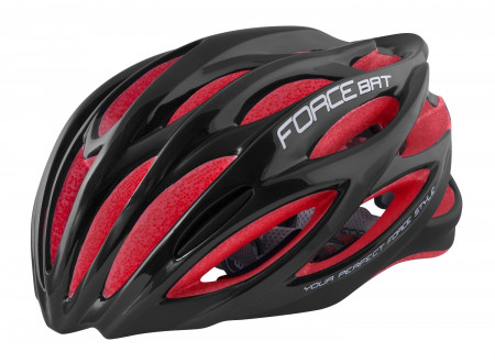 Casca Force Bat Negru/Rosu