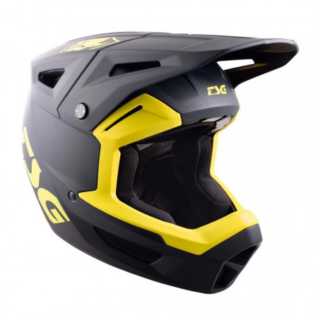 Casca Full Face TSG Sentinel Solid Color Satin Blue Yellow