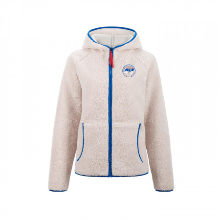 Hanorac CUBE Zip Hoodie Fleece Beige