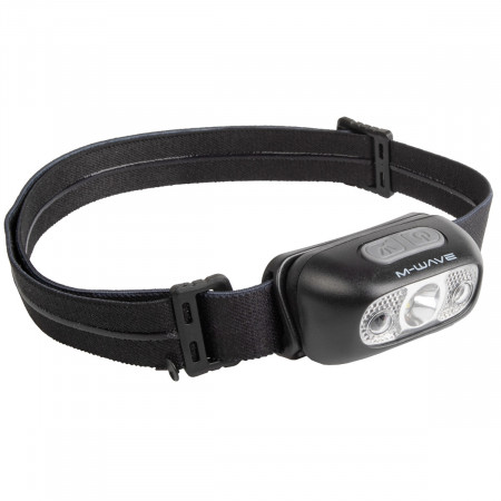 Lanterna Cap M-WAVE HELIOS RUNNER 140 - USB