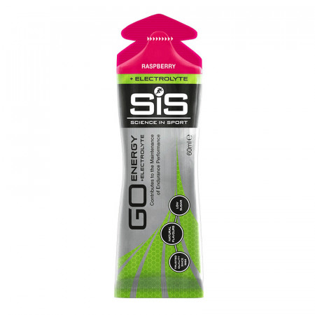 SiS Go Energy + Electrolyte Raspberry Gel 60 ml