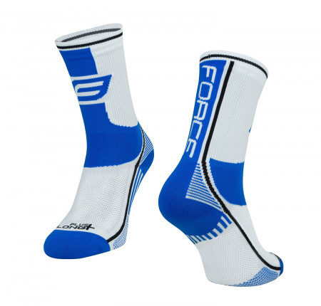 Sosete Force Long Plus albastru/negru/alb S-M