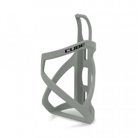 Suport bidon CUBE Bottle Cage HPP Left-Hand Sidecage Grey ´n´ Glossy Black