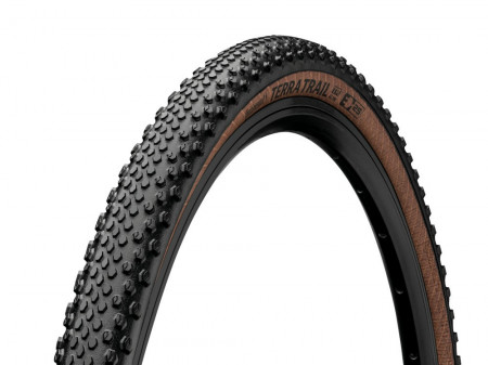 Anvelopa pliabila Continental Terra Trail Shieldwall SL 45-622 (28 x 1.70) negru/maro