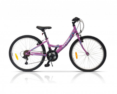 Bicicleta Copii CROSS Alissa - 24'' Junior - Mov
