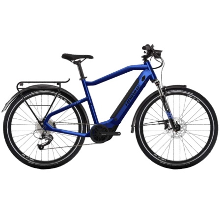 Bicicleta electrica HAIBIKE Trekking 4 High i500Wh 9-G Altus Glossy Matte Blue Black