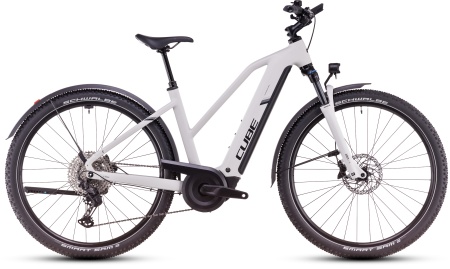 Bicicleta Electrica Hardtail CUBE Nuride Hybrid EXC Allroad cotton´n´silver