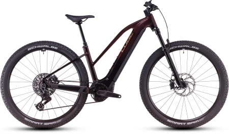 Bicicleta Electrica Hardtail CUBE Reaction Hybrid SLT solareclipse´n´bronze