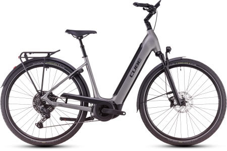 Bicicleta Electrica Hardtail CUBE Supreme Hybrid SLX 625 grey´n´lunar