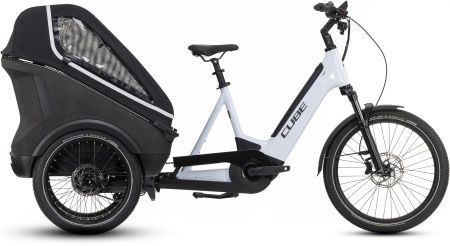 Bicicleta Electrica Hardtail CUBE Trike Family Hybrid 1500 flashwhite´n´reflex
