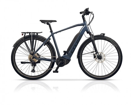 Bicicleta Electrica Trekking CROSS Lumina Bosh G4 E-Trekking Albastru