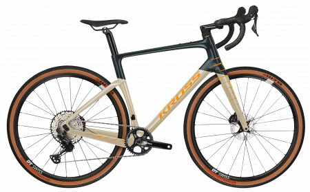 Bicicleta KROSS ESKER RS 1.0 28" Grey-Brown-Grey Glossy 24