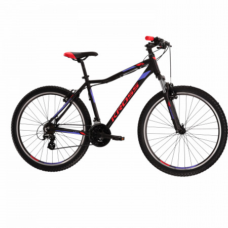 Bicicleta KROSS LEA 2.0 27.5" Negru-Raspberry-Black Mat 24