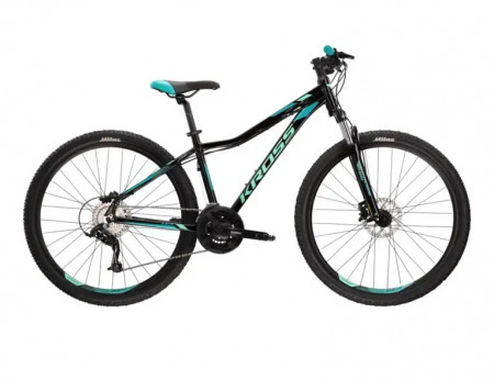 Bicicleta KROSS Lea 5.0 D 29R Negru-Turquoise S