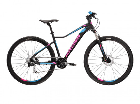 Bicicleta KROSS LEA 8.0 PP 27.5" Negru-Pink-Black Mat 24