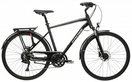 Bicicleta KROSS TRANS 5.0 28" Negru-Grey-Black Glossy 24