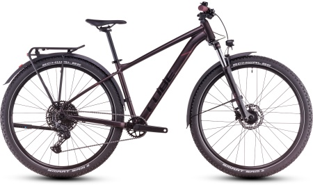 Bicicleta MTB Hardtail CUBE Aim SLX Allroad orbitred´n´black