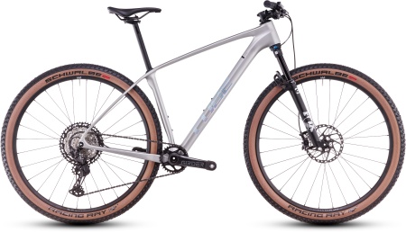 Bicicleta MTB Hardtail CUBE Reaction C:62 Race sleekgrey´n´prism