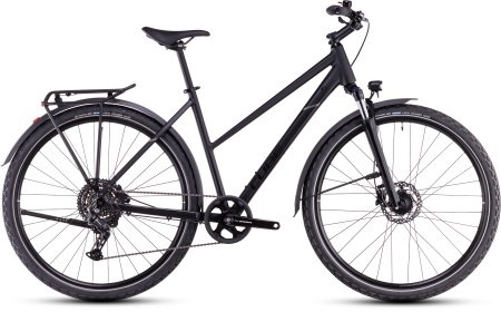 Bicicleta Trekking-Oras CUBE Nature ONE Allroad black´n´black