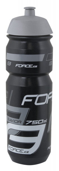 Bidon apa Force Savior 0.75l negru/gri/alb