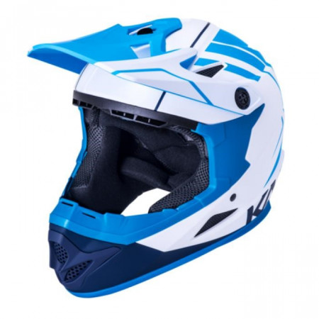 Casca Bicicleta Kali Zoka Eon Matte White Blue Navy