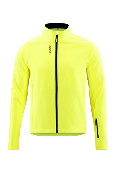 Jacheta CUBE ATX Softshell Safety Neon Yellow