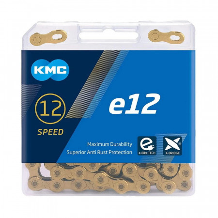Lant KMC E12 E-Bike TI-N Gold 12 Viteze 130 Zale
