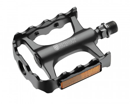 Pedale Union SP-160 AM 1-piece aluminiu negru filet 9/16
