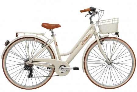Bicicleta Adriatica City Retro Donna 28 crem 45 cm