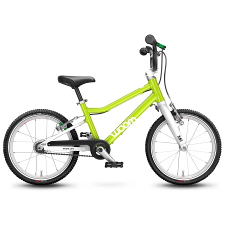 Bicicleta copii WOOM 3 Automagic Lizard Lime