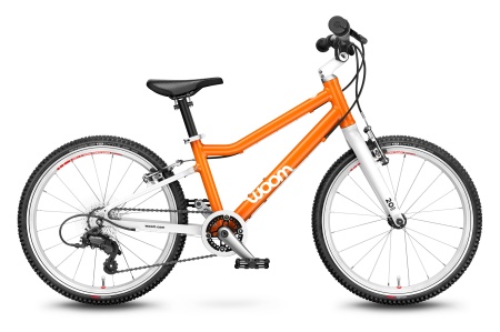 Bicicleta copii WOOM 4 Lizard Lime