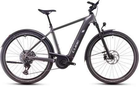 Bicicleta Electrica Hardtail CUBE Nuride Hybrid SLT Allroad graphite´n´fossil