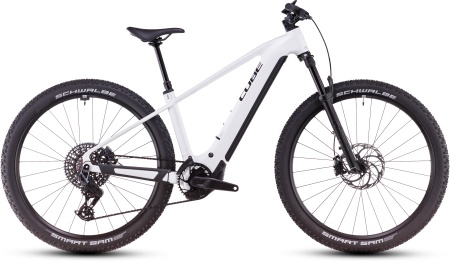 Bicicleta Electrica Hardtail CUBE Reaction Hybrid SLT metallicwhite´n´black