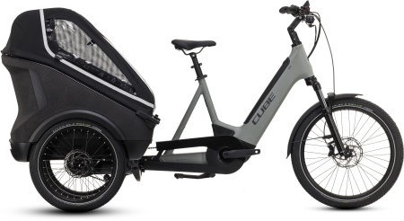 Bicicleta Electrica Hardtail CUBE Trike Family Hybrid 1500 swampgrey´n´reflex
