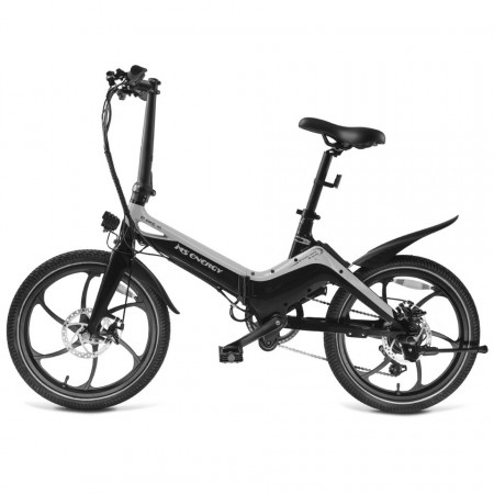 Bicicleta electrica pliabila MS ENERGY eBike i10 Black-Grey