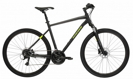 Bicicleta KROSS EVADO 4.0 28" Negru-Green-Black Mat 24