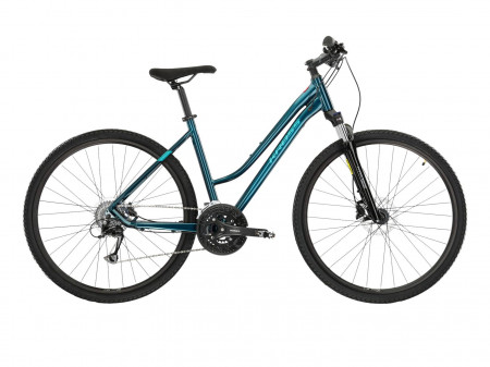 Bicicleta KROSS EVADO 5.0 28" Turquoise-Green-Turquoise Glossy 24