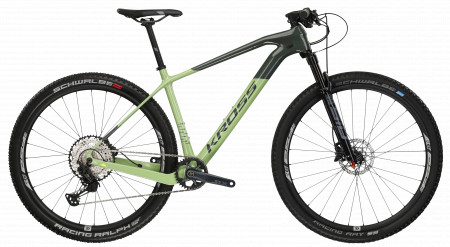 Bicicleta KROSS LEVEL 12.0 29" Grey-Green-Grey Glossy 24