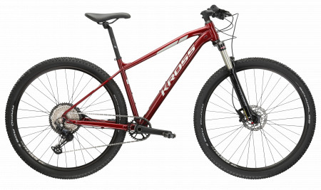 Bicicleta KROSS LEVEL 6.0 PW SS 29" Ruby-Silver-Red Glossy 24