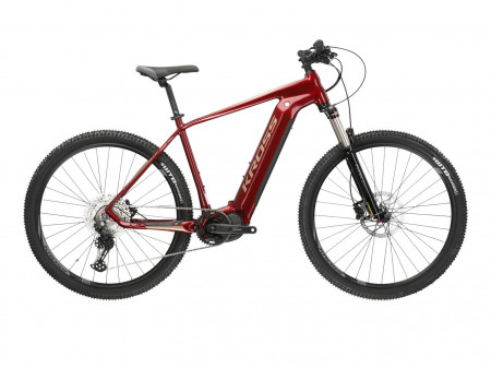 Bicicleta KROSS LEVEL BOOST 2.0 29" Ruby-Gold-Red Glossy 24