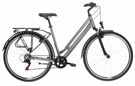 Bicicleta KROSS SENTIO 1.0 28" Graphite-Grey-Graphite Glossy 24