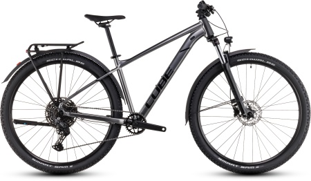 Bicicleta MTB Hardtail CUBE Aim SLX Allroad slateblack´n´black