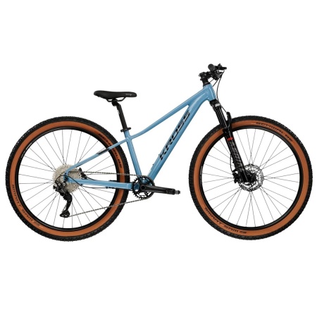 Bicicleta MTB Hardtail KROSS LEVEL JR 6.0 Blue - Black - Glossy OS (14") 27,5"